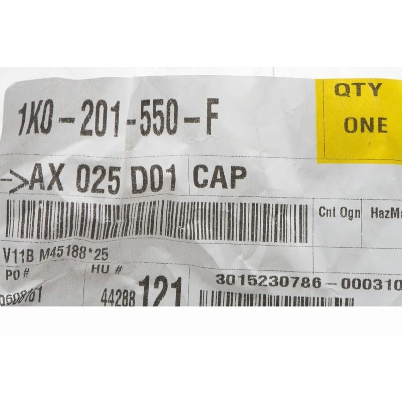 Bouchon de réservoir de carburant 2006 VW Volkswagen Jetta 2.5L OEM GENUINE NEW 1K0201550F