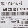 Support de suspension arrière VW Volkswagen Passat 2016 GENUINE OEM NEUF 1K0614167C Support de suspension arrière VW Volkswagen Passat 2016 GENUINE OEM NEUF 1K0614167C