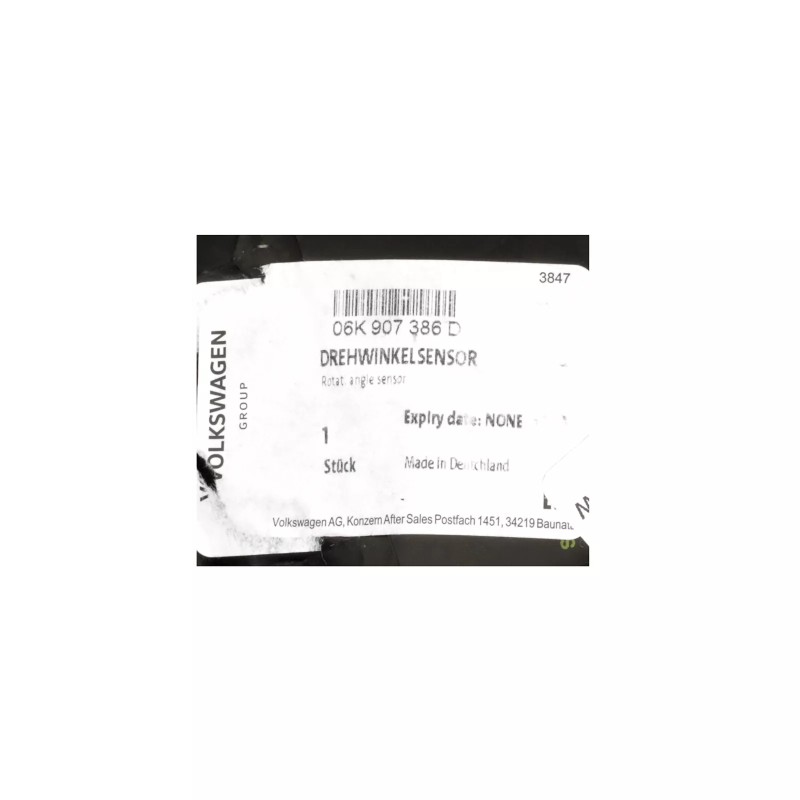 Capteur de Température de Charge d'Air OEM 13-20 Volkswagen GTI Jetta GLI NEUF 06K907386D