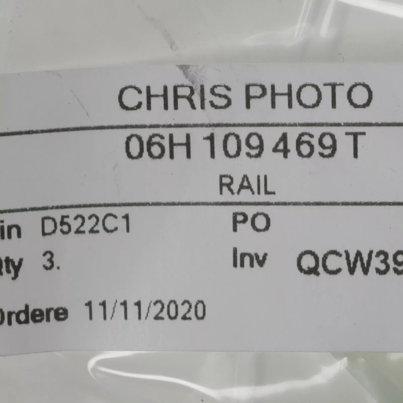 Guide de chaîne de distribution moteur OEM 2008-2017 Volkswagen CC NEUF 06H-109-469-T