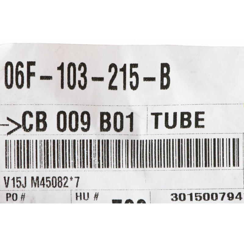 Tube de ventilation vers cache-soupapes d'origine pour VW Volkswagen EOS BPY 2009-2011 06F103215B