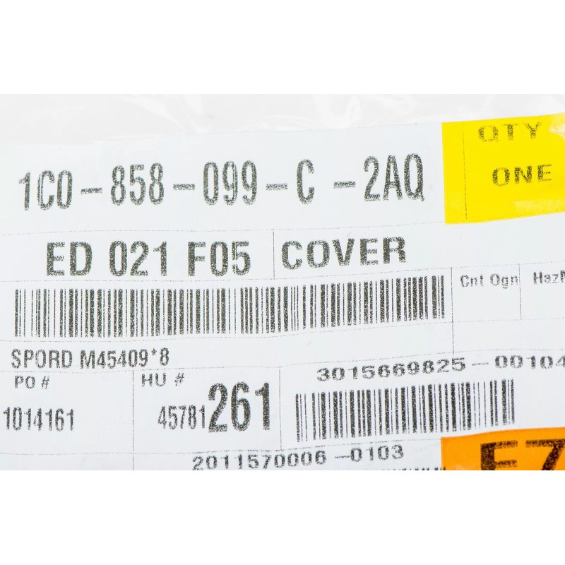 Cache de boîtier de commutateur de tableau de bord noir pour VW Volkswagen Beetle 2006-2010