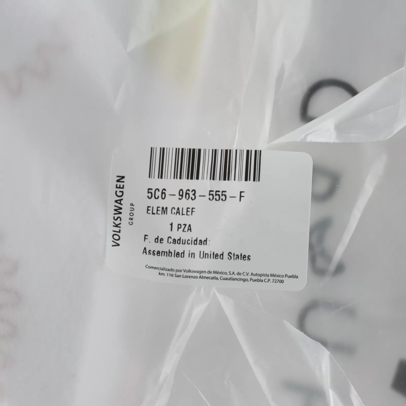 Nouveau chauffage de siège gauche OEM Volkswagen Jetta 2013-2018 5C6-963-555-F