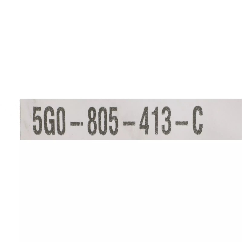 Extension de revêtement de passage de roue avant OEM pour VW Volkswagen Golf e-Golf 2015-2016