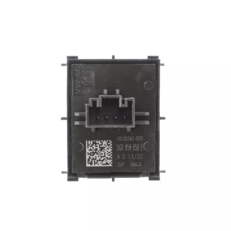 Nouveau commutateur de fenêtre de porte gauche OEM Volkswagen Golf R 2018-2019 5G0-959-858-E-WZU Nouveau commutateur de fenêtre de porte gauche OEM Volkswagen Golf R 2018-2019 5G0-959-858-E-WZU