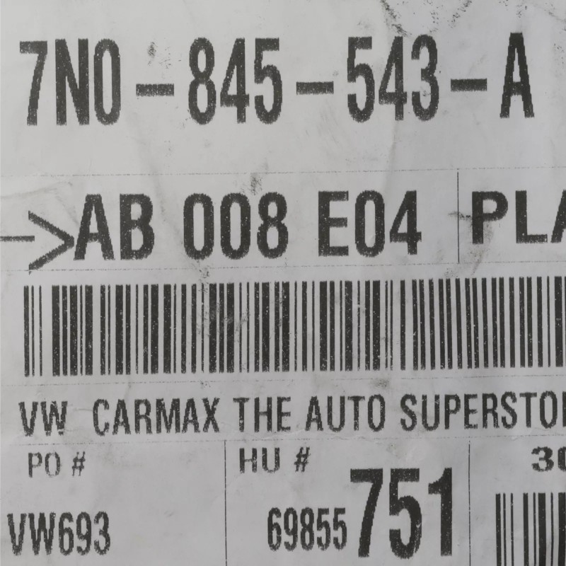 Plaque de rétroviseur OEM 2013-2021 Volkswagen GTI Golf NEUF 7N0-845-543-A