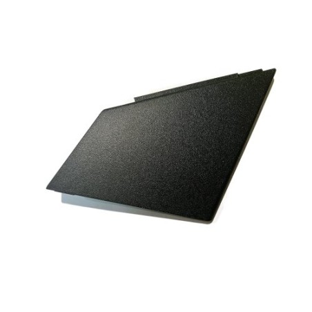 Cache de porte avant gauche pour fenêtre, Seat Leon III (5F), noir satiné Cache de porte avant gauche pour fenêtre, Seat Leon III (5F), noir satiné