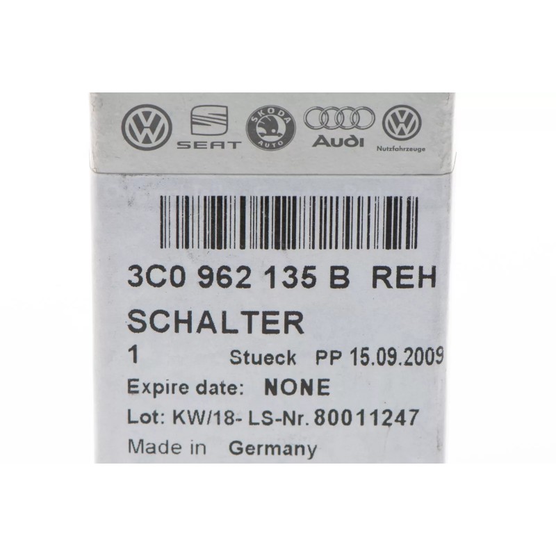 Interrupteur de verrouillage de porte arrière gauche pour VW Volkswagen Passat 2006-2011 NEUF D'ORIGINE