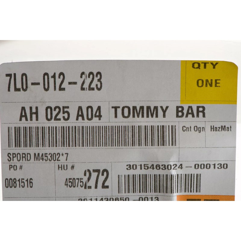 Outil d'alignement pour changement de roue en métal VW Volkswagen Touareg 2004-2017 Tommy Bar