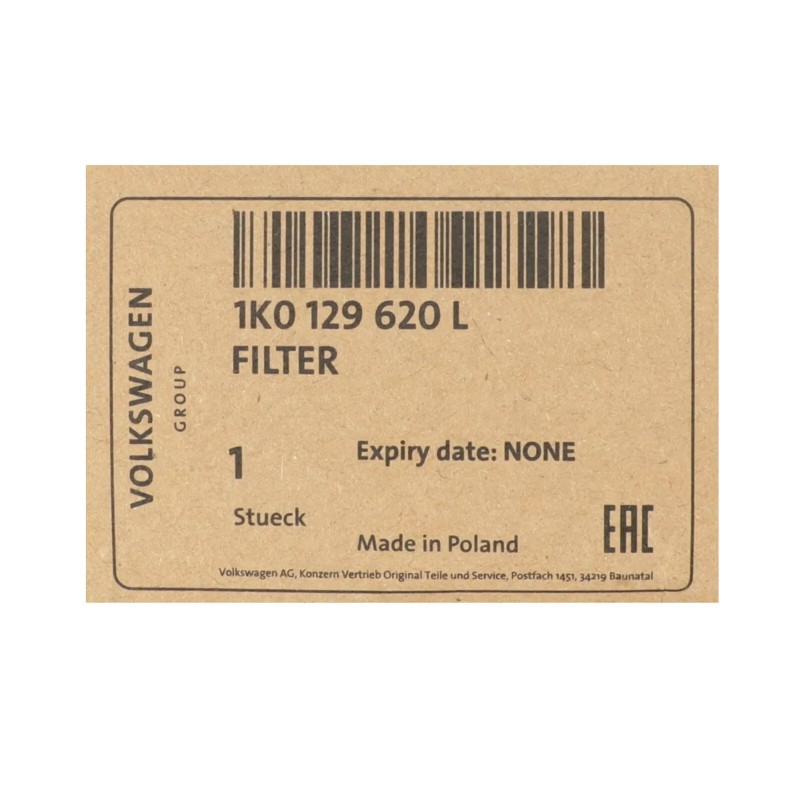 Filtre à air moteur diesel Volkswagen neuf 2005-2015 Passat Golf Jetta Beetle