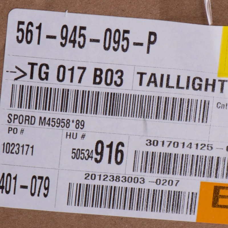 Feu arrière extérieur gauche côté conducteur VW Volkswagen Passat 2016-2018