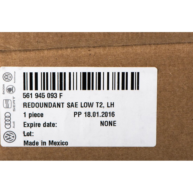 Feu arrière intérieur côté conducteur gauche VW Volkswagen Passat 2016-2017 OEM