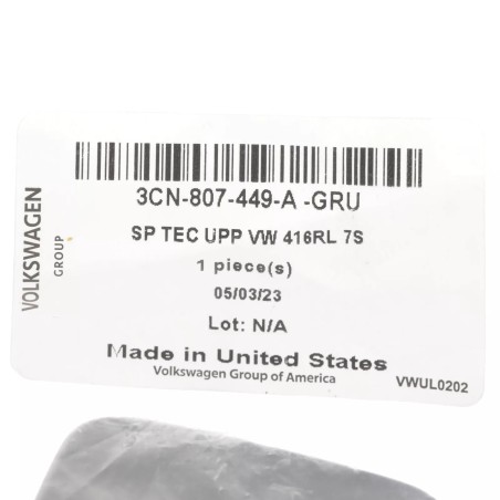 NOUVEAU OEM Volkswagen 2021-2023 Atlas Cache Œil de Remorquage 3CN-807-449-A-GRU NOUVEAU OEM Volkswagen 2021-2023 Atlas Cache Œil de Remorquage 3CN-807-449-A-GRU
