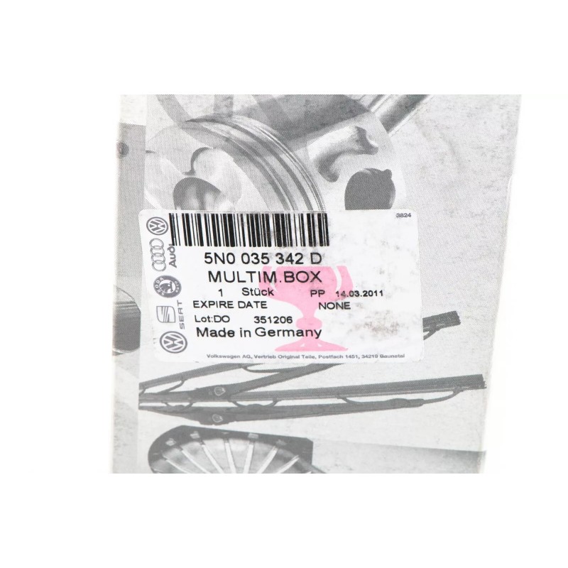 Boîtier d'interface multimédia Passat Audi Volkswagen 2012-2021 5N0-035-342-D