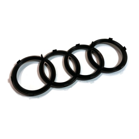 Emblème Audi A8 (D5 4N) Calandre Anneaux Édition Noire Logo Blackline Noir Emblème Audi A8 (D5 4N) Calandre Anneaux Édition Noire Logo Blackline Noir