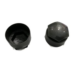 Capuchon de Boulon de Roue Audi Antivol Gris Brillant