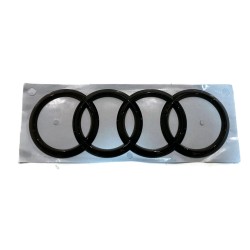 Emblème Audi Q3 Black Edition Logo Noir