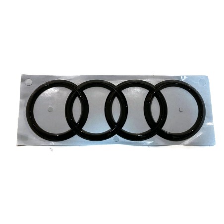 Emblème Audi Q3 Black Edition Logo Noir Emblème Audi Q3 Black Edition Logo Noir