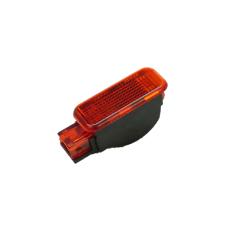 Lumière d'avertissement de porte Audi originale réflecteur rouge 6Y0947411 éclairé Lumière d'avertissement de porte Audi originale réflecteur rouge 6Y0947411 éclairé