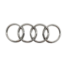 Logo Audi Original pour Calandre Avant - Anneaux Chromés Logo Audi Original pour Calandre Avant - Anneaux Chromés