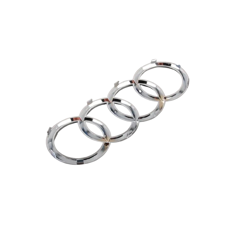 Logo Audi Original pour Calandre Avant - Anneaux Chromés