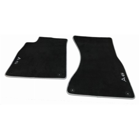 Tapis de Sol Velours Premium Audi A6 S6 (C7 4G) - Ensemble Avant 2 Pièces