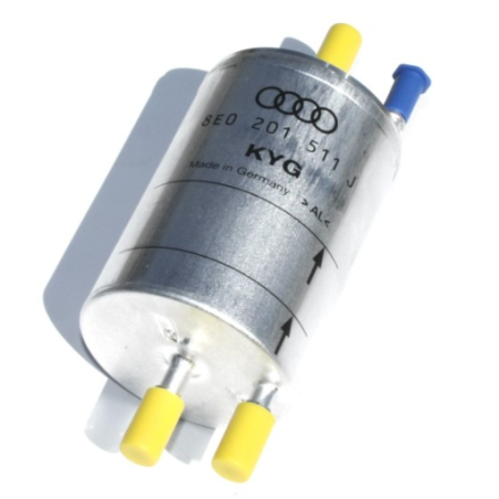 Filtre à carburant avec régulateur de pression pour Audi A4 1.8T Quattro 8E0201511J Filtre à carburant avec régulateur de pression pour Audi A4 1.8T Quattro 8E0201511J