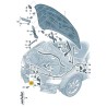 Serrure Capot Moteur Originale Audi A6 A7 avec Micro-interrupteur Serrure Capot Moteur Originale Audi A6 A7 avec Micro-interrupteur