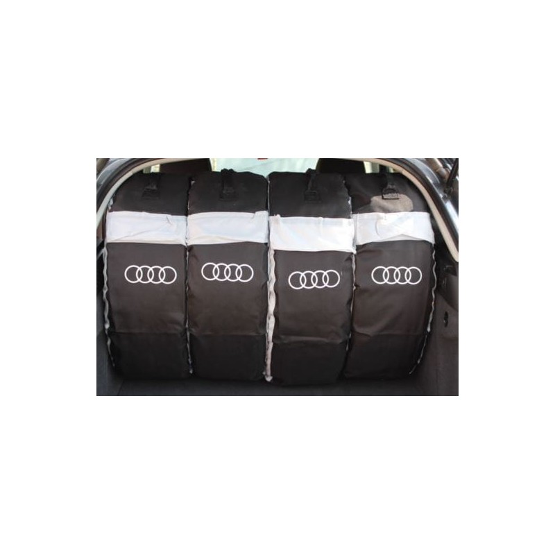 Ensemble de housses de pneus Audi d'origine jusqu'à 18 pouces 4F0071156