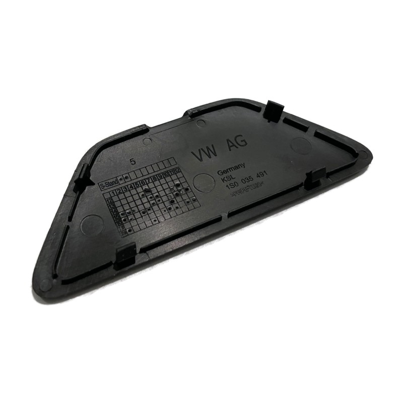 Plaque de recouvrement noire pour tableau de bord VW Seat Skoda