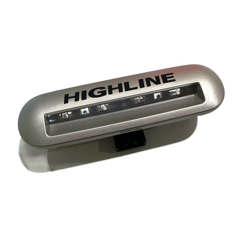 Lumière d'Entrée Highline Originale VW T5 T6 Éclairage de Seuil Argent Métallisé