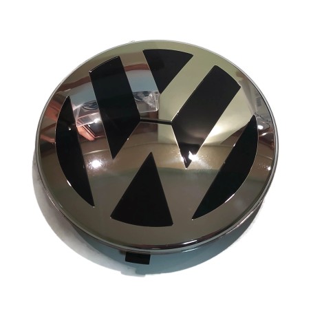 Emblème VW Original Passat 3C / CC Phaeton Touareg 7L Calandre Noir/Chrome Brillant Emblème VW Original Passat 3C / CC Phaeton Touareg 7L Calandre Noir/Chrome Brillant