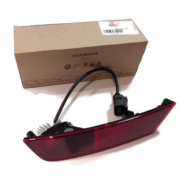 Feu antibrouillard arrière gauche LED VW Skoda avec réflecteur Feu antibrouillard arrière gauche LED VW Skoda avec réflecteur