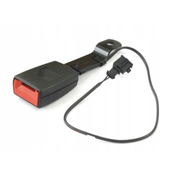 Boucle de Ceinture de Sécurité Avant pour Siège Unique VW T5 T6 Transporter avec Capteur d'Avertissement