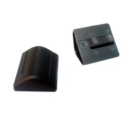 Bouton de verrouillage de porte coulissante VW satiné noir