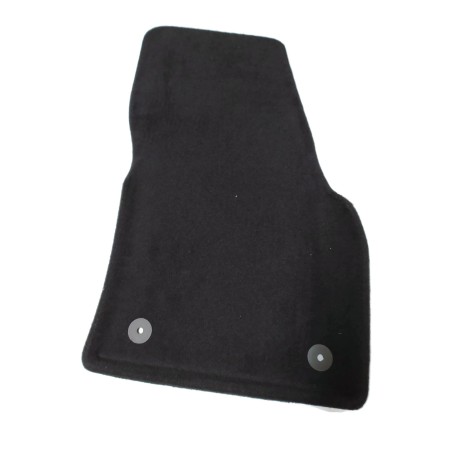 Tapis de sol en textile 3D noir satiné pour VW T-Roc, ensemble de 4 pièces