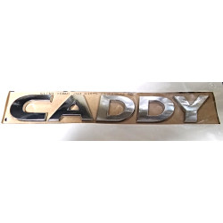 Emblème chromé logo arrière hayon VW Caddy original