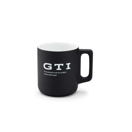 Tasse en Porcelaine VW GTI Noire 360ml - Accessoire Café 5HV069601A Tasse en Porcelaine VW GTI Noire 360ml - Accessoire Café 5HV069601A