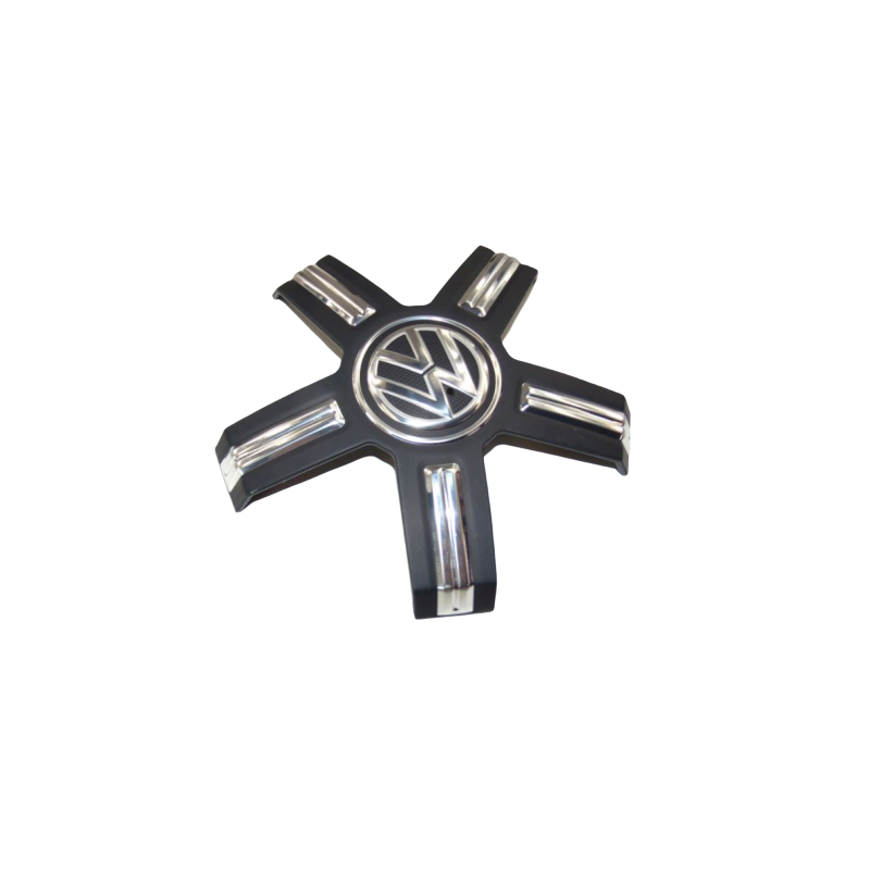 Cache moyeu chromé argenté pour VW T6 Amarok