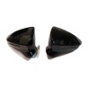 Ensemble de Coques de Rétroviseurs Noires pour Seat - Accessoire de Tuning Ensemble de Coques de Rétroviseurs Noires pour Seat - Accessoire de Tuning