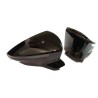 Ensemble de Coques de Rétroviseurs Noires pour Seat - Accessoire de Tuning Ensemble de Coques de Rétroviseurs Noires pour Seat - Accessoire de Tuning