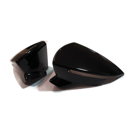 Ensemble de Coques de Rétroviseurs Noires pour Seat - Accessoire de Tuning Ensemble de Coques de Rétroviseurs Noires pour Seat - Accessoire de Tuning