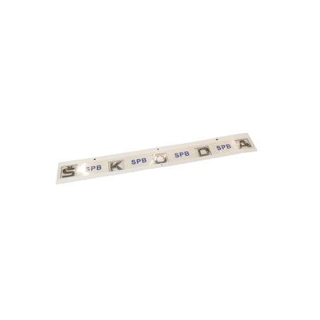 Emblème chromé pour hayon arrière Skoda Scala Kamiq Emblème chromé pour hayon arrière Skoda Scala Kamiq