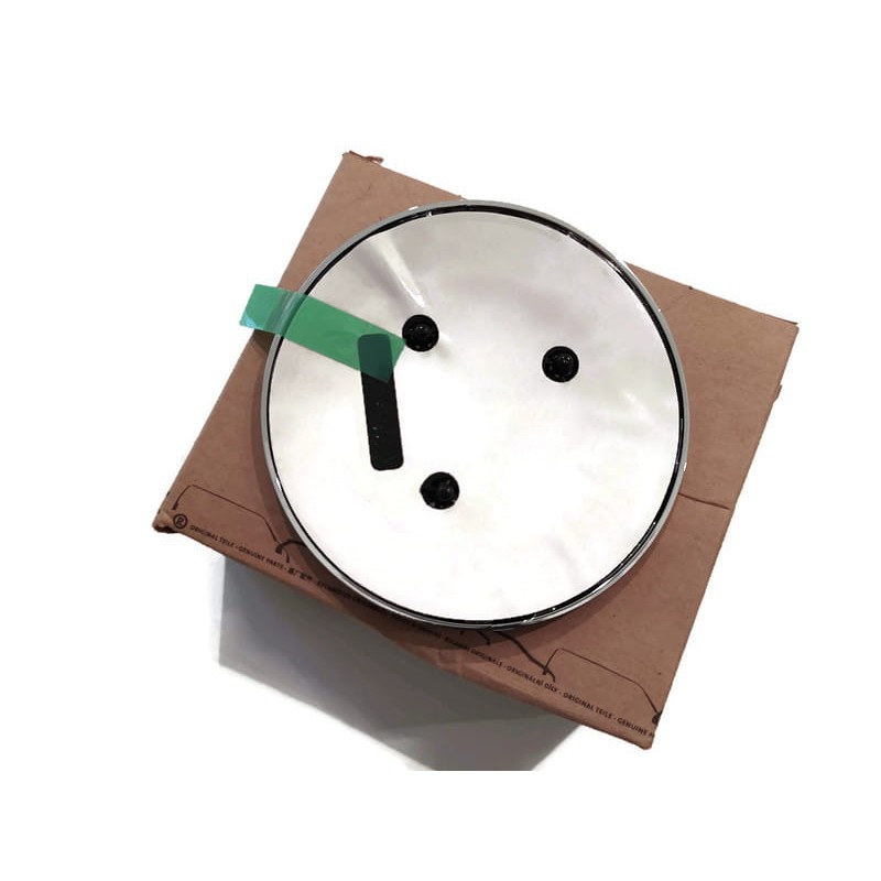 Emblème Original Skoda Noir/Chrome Logo Plakette 3V0853621AFOD