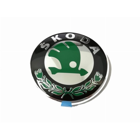 Emblème Avant et Arrière Skoda Original pour Capot et Coffre Emblème Avant et Arrière Skoda Original pour Capot et Coffre
