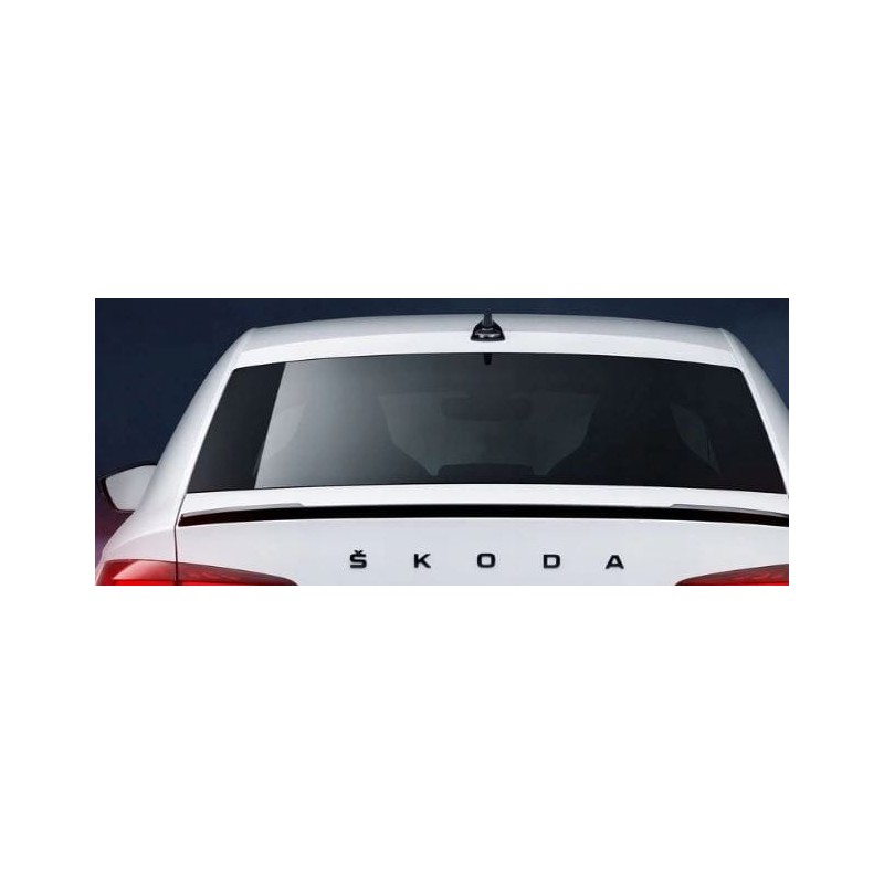 Emblème arrière noir Skoda Schriftzug Blackline Emblème arrière noir Skoda Schriftzug Blackline