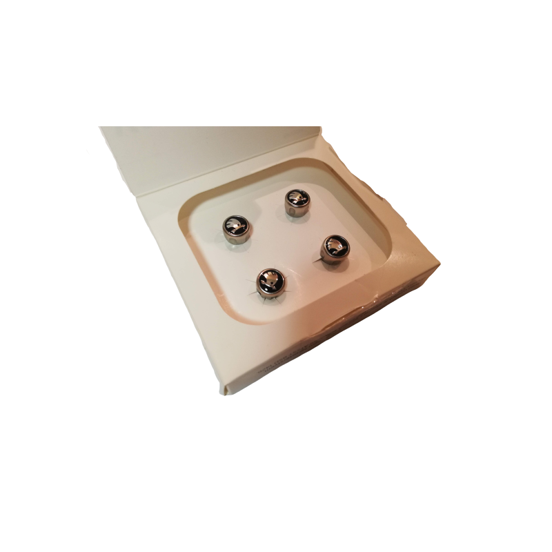 Ensemble de Bouchons de Valve Skoda Original avec Logo 000071215C