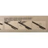 Balais d'essuie-glace avant aérodynamiques Skoda Octavia 4 (NX) 5E4998001 Balais d'essuie-glace avant aérodynamiques Skoda Octavia 4 (NX) 5E4998001