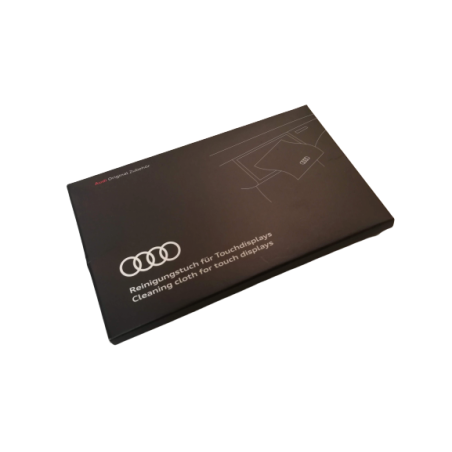 Chiffon de Nettoyage Original Audi pour Écrans Tactiles et Entretien Intérieur Chiffon de Nettoyage Original Audi pour Écrans Tactiles et Entretien Intérieur