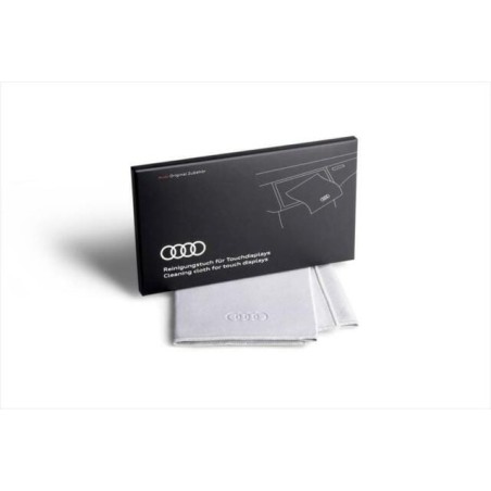 Chiffon de Nettoyage Original Audi pour Écrans Tactiles et Entretien Intérieur Chiffon de Nettoyage Original Audi pour Écrans Tactiles et Entretien Intérieur